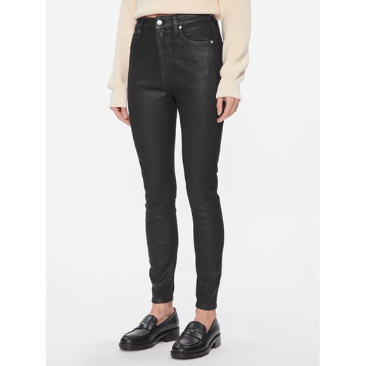 Calvin Klein Jeans Jeansy J20J222135 Czarny Skinny Fit ze sklepu MODIVO w kategorii Jeansy damskie - zdjęcie 182748597
