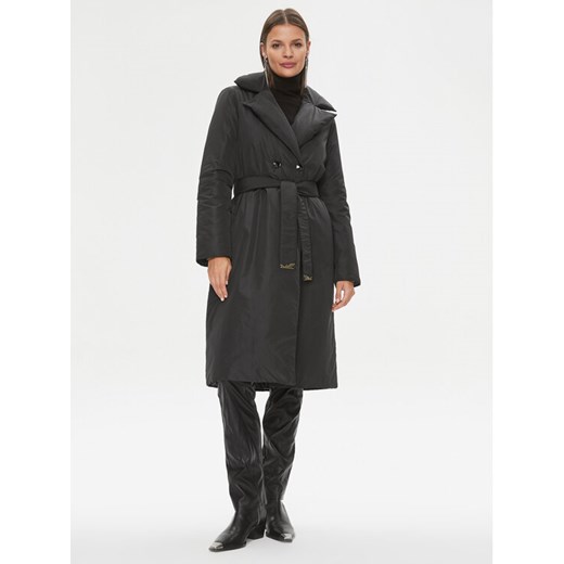 Patrizia Pepe Kurtka zimowa 2O0124/A358-K103 Czarny Regular Fit ze sklepu MODIVO w kategorii Płaszcze damskie - zdjęcie 182748718