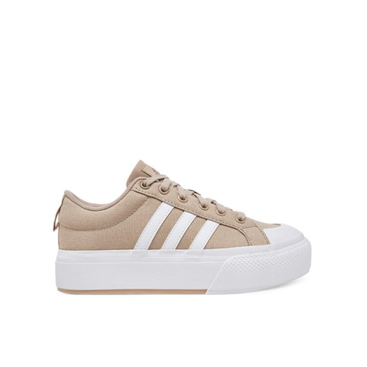 adidas Sneakersy Bravada 2.0 Platform JI1798 Beżowy ze sklepu MODIVO w kategorii Buty sportowe damskie - zdjęcie 182748739
