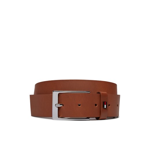 Tommy Hilfiger Pasek Męski Layton Leather 3.5 AM0AM10316 Brązowy ze sklepu MODIVO w kategorii Paski męskie - zdjęcie 182748779