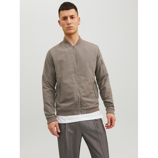 Jack&Jones Kurtka bomber Rush 12165203 Beżowy Regular Fit ze sklepu MODIVO w kategorii Kurtki męskie - zdjęcie 182748805