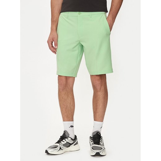 Boss Szorty materiałowe S_Commuter 50504392 Zielony Slim Fit 46 MODIVO
