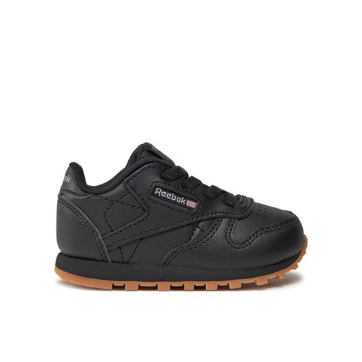 Reebok Sneakersy Classic Leather Shoes GX9396 Czarny ze sklepu MODIVO w kategorii Buty sportowe dziecięce - zdjęcie 182748958