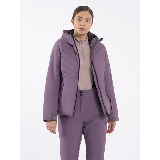 4F Kurtka narciarska 4FAW23TJACF122 Fioletowy Regular Fit ze sklepu MODIVO w kategorii Kurtki damskie - zdjęcie 182748969