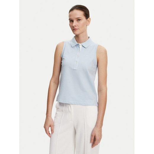 Gant Polo 4200560 Niebieski Regular Fit ze sklepu MODIVO w kategorii Bluzki damskie - zdjęcie 182748978