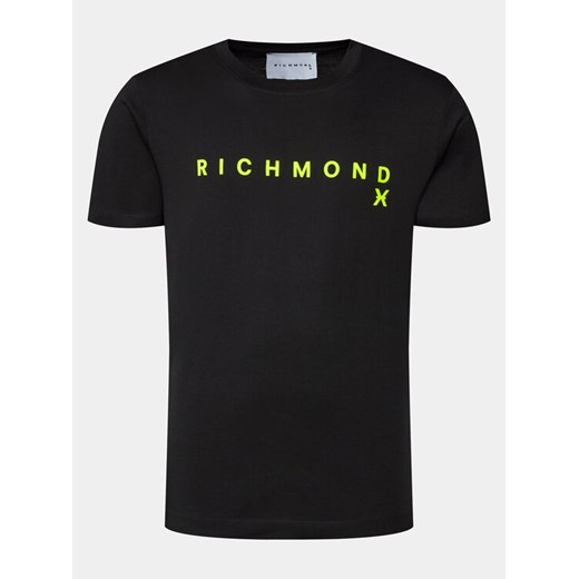 Richmond X T-Shirt Aaron UMP24004TS Czarny Regular Fit ze sklepu MODIVO w kategorii T-shirty męskie - zdjęcie 182749009