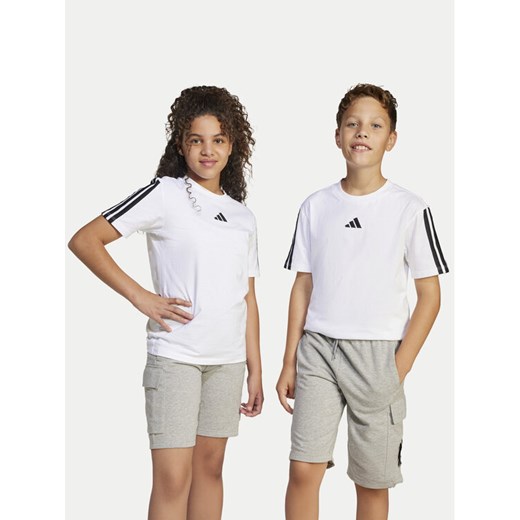 adidas T-Shirt Essentials JD6488 Biały Regular Fit ze sklepu MODIVO w kategorii Bluzki dziewczęce - zdjęcie 182749029