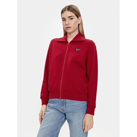 Wrangler Bluza 112351962 Czerwony Regular Fit ze sklepu MODIVO w kategorii Bluzy damskie - zdjęcie 182749049