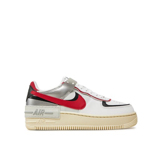 Nike Sneakersy W AF1 Shadow FN6335 100 Biały ze sklepu MODIVO w kategorii Buty sportowe damskie - zdjęcie 182749065