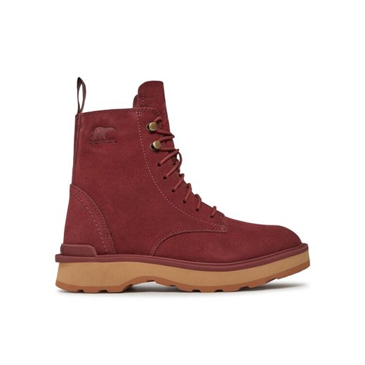 Sorel Botki Hi-Line™ Lace NL4879-681 Czerwony ze sklepu MODIVO w kategorii Botki - zdjęcie 182749085