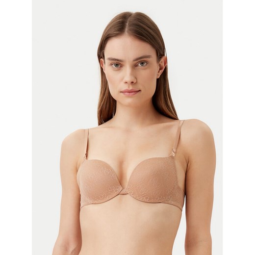 Guess Biustonosz push-up O5RC12 KCLB0 Brązowy ze sklepu MODIVO w kategorii Biustonosze - zdjęcie 182749147