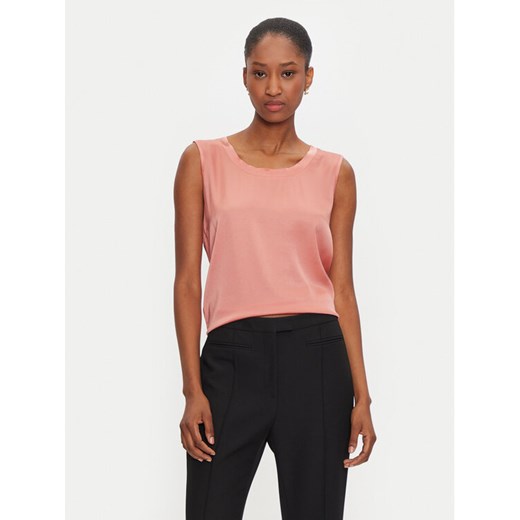 ViCOLO Bluzka TB0038 Koralowy Regular Fit ze sklepu MODIVO w kategorii Bluzki damskie - zdjęcie 182749157