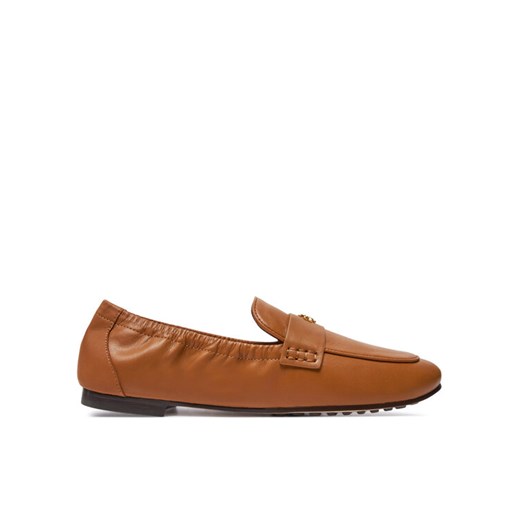 Tory Burch Lordsy Ballet 87269 Brązowy ze sklepu MODIVO w kategorii Lordsy damskie - zdjęcie 182749186