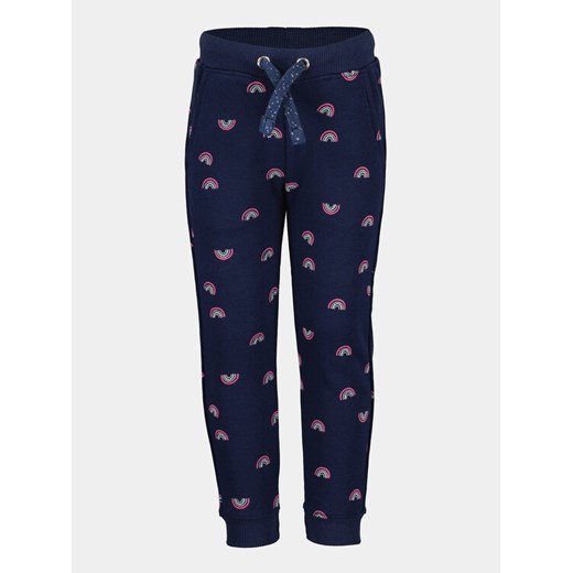 Blue Seven Spodnie dresowe 724698 X Granatowy Regular Fit ze sklepu MODIVO w kategorii Spodnie dziewczęce - zdjęcie 182749317