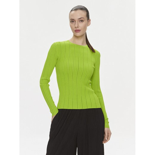 Samsøe Samsøe Bluzka Lea F23400041 Zielony Slim Fit ze sklepu MODIVO w kategorii Bluzki damskie - zdjęcie 182749319