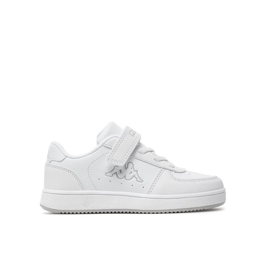 Kappa Sneakersy Logo Malone Ev Kid 36185LW Biały ze sklepu MODIVO w kategorii Buty sportowe dziecięce - zdjęcie 182749386