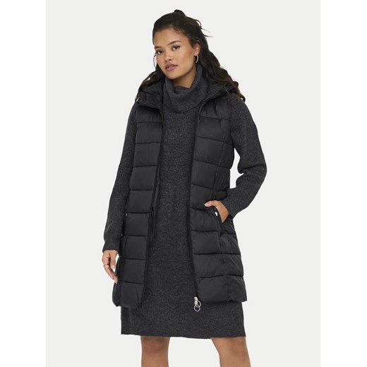 JDY Bezrękawnik Zulu 15305665 Czarny Regular Fit Jdy XS MODIVO