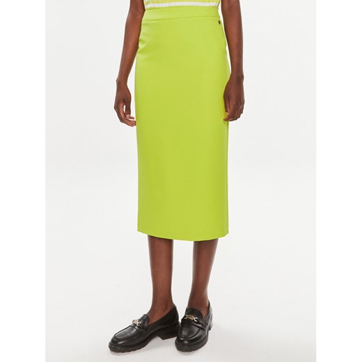 Tamaris Apparel Spódnica ołówkowa Caorle TAW0530 Zielony Slim Fit ze sklepu MODIVO w kategorii Spódnice - zdjęcie 182749427