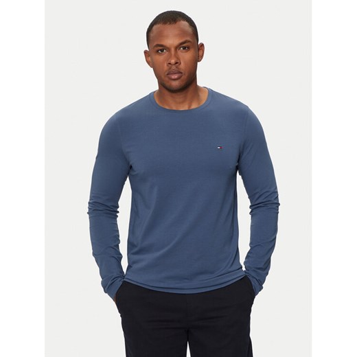 Tommy Hilfiger Longsleeve MW0MW10804 Niebieski Slim Fit ze sklepu MODIVO w kategorii T-shirty męskie - zdjęcie 182749566