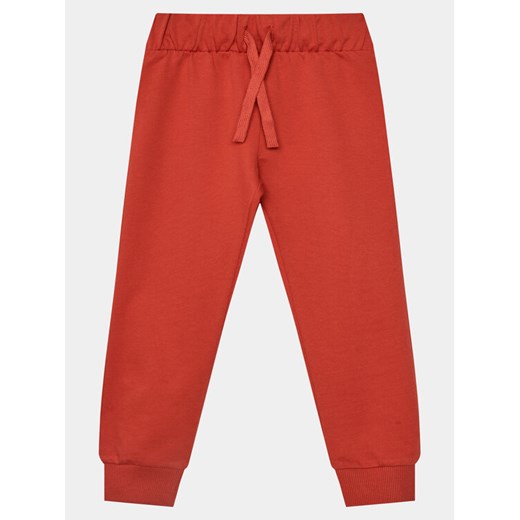 United Colors Of Benetton Spodnie dresowe 3BC1GF01P Czerwony Regular Fit ze sklepu MODIVO w kategorii Spodnie chłopięce - zdjęcie 182749607