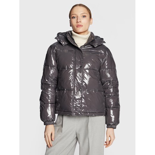 Samsøe Samsøe Kurtka zimowa Pearl F22300023 Szary Relaxed Fit ze sklepu MODIVO w kategorii Kurtki damskie - zdjęcie 182749657