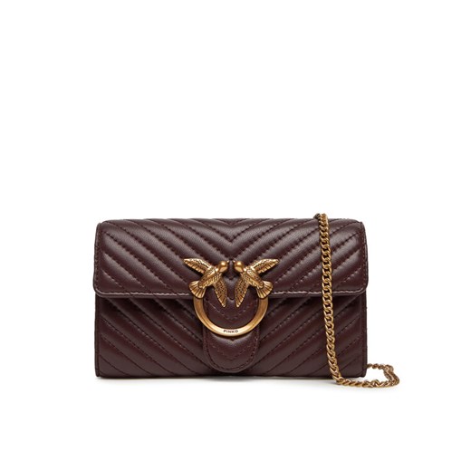 PINKO Torebka Love One Wallet C PE 25 PLTT 100062 A0GK Fioletowy ze sklepu MODIVO w kategorii Kopertówki - zdjęcie 182749726