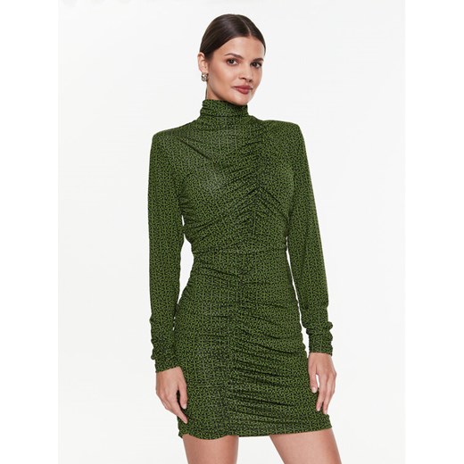 Gestuz Sukienka codzienna Milia 10906832 Zielony Slim Fit ze sklepu MODIVO w kategorii Sukienki - zdjęcie 182749728