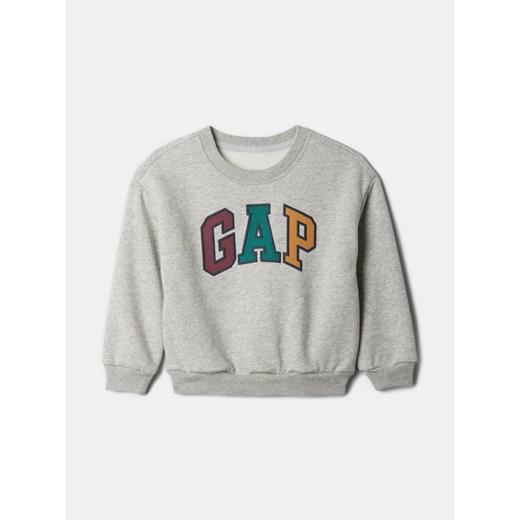 Gap Bluza 542396-01 Szary Regular Fit ze sklepu MODIVO w kategorii Bluzy chłopięce - zdjęcie 182749736