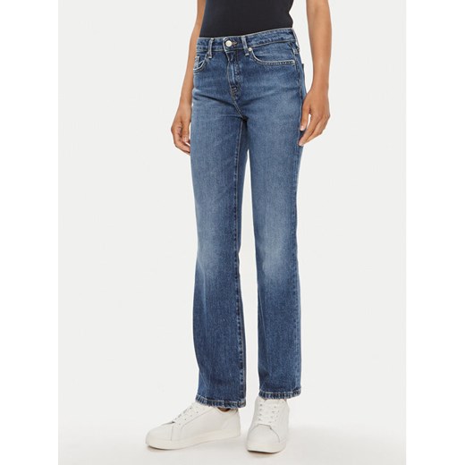 Tommy Hilfiger Jeansy WW0WW42192 Niebieski Bootcut Fit ze sklepu MODIVO w kategorii Jeansy damskie - zdjęcie 182749765