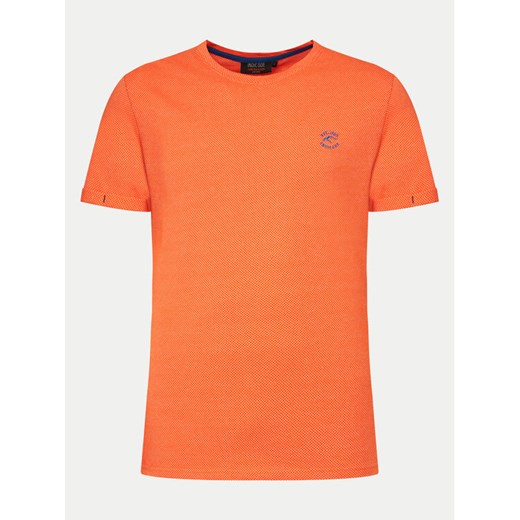 INDICODE T-Shirt Stamatis 41-038 Pomarańczowy Regular Fit ze sklepu MODIVO w kategorii T-shirty męskie - zdjęcie 182749775
