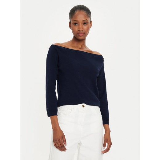 United Colors Of Benetton Sweter 1091D1M09 Granatowy Regular Fit United Colors Of Benetton XL MODIVO