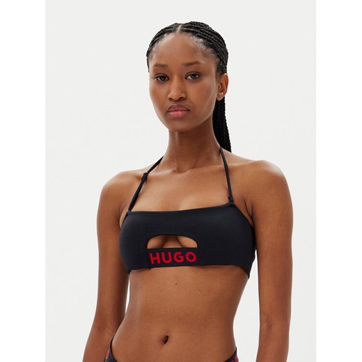 HUGO Góra od bikini Dotti 50540224 Czarny ze sklepu MODIVO w kategorii Stroje kąpielowe - zdjęcie 182749826