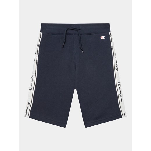 Champion Szorty sportowe 305920 Granatowy Regular Fit ze sklepu MODIVO w kategorii Spodnie chłopięce - zdjęcie 182749839