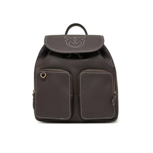 PINKO Plecak Carrie Backpack PE 25 PLTT 104351 A1LF Czarny ze sklepu MODIVO w kategorii Plecaki - zdjęcie 182749857