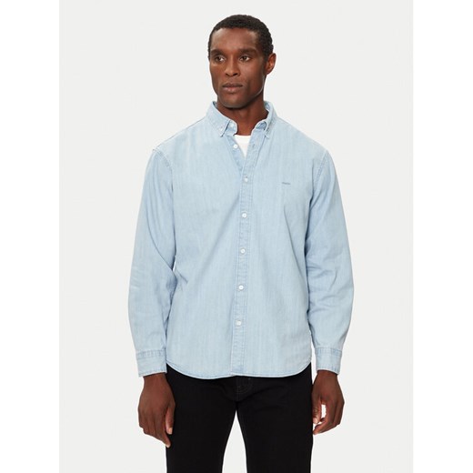 Levi's® Koszula Autentic A7210-0018 Błękitny Relaxed Fit ze sklepu MODIVO w kategorii Koszule męskie - zdjęcie 182749887
