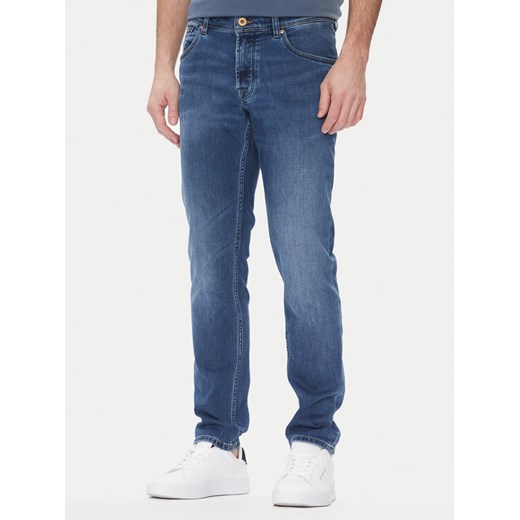 Bugatti Jeansy 3108D 76671C Niebieski Slim Fit ze sklepu MODIVO w kategorii Jeansy męskie - zdjęcie 182749896