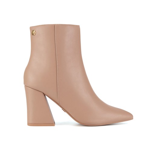 Nine West Botki WFA2869-1 Beżowy ze sklepu MODIVO w kategorii Botki - zdjęcie 182749917