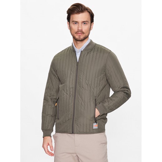 Lindbergh Kurtka przejściowa 30-320079 Zielony Relaxed Fit ze sklepu MODIVO w kategorii Kurtki męskie - zdjęcie 182749919