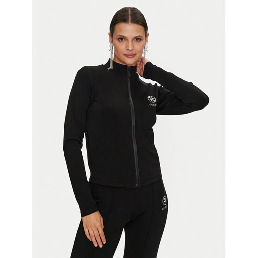 Guess Bluza Elea V4YQ17 KCDN0 Czarny Regular Fit Guess XS MODIVO