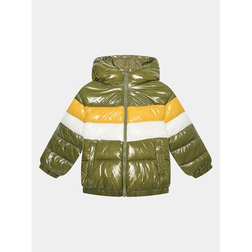 United Colors Of Benetton Kurtka zimowa 2O3ACN02O Zielony Regular Fit ze sklepu MODIVO w kategorii Kurtki chłopięce - zdjęcie 182749966