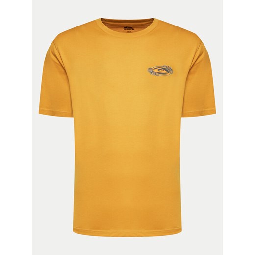 Quiksilver T-Shirt Tc Snap EQYZT07672 Żółty Regular Fit ze sklepu MODIVO w kategorii T-shirty męskie - zdjęcie 182749967