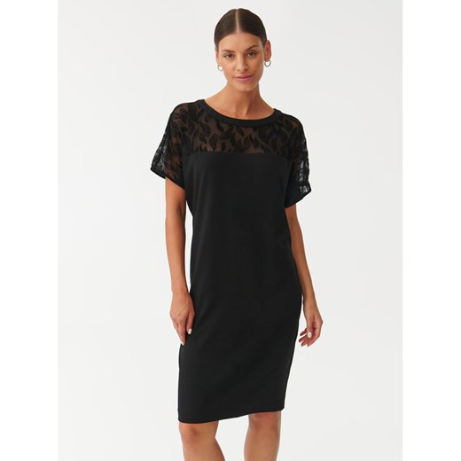 Tatuum Sukienka codzienna Owera T2322.201 Czarny Relaxed Fit ze sklepu MODIVO w kategorii Sukienki - zdjęcie 182749986