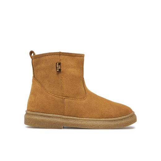 Froddo Botki Wreny Wool Tex G2160081 S Brązowy ze sklepu MODIVO w kategorii Buty zimowe dziecięce - zdjęcie 182749999