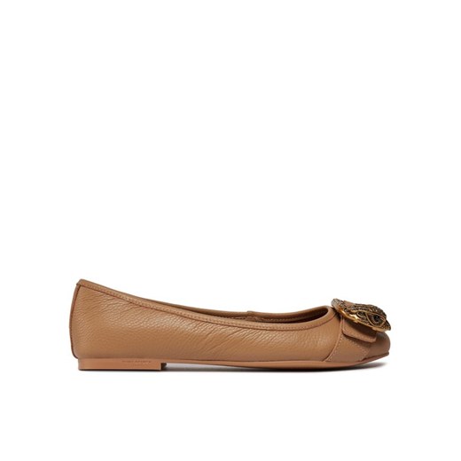 Kurt Geiger Baleriny Mayfair Ballerina 9989748109 Beżowy ze sklepu MODIVO w kategorii Balerinki - zdjęcie 182750047