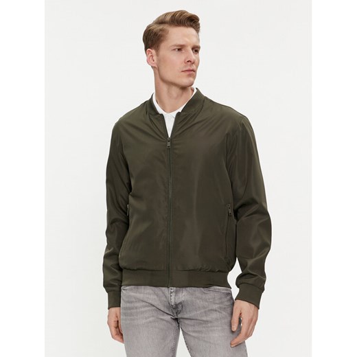 Brave Soul Kurtka bomber MJK-SANJAYKHAKI Khaki Straight Fit ze sklepu MODIVO w kategorii Kurtki męskie - zdjęcie 182750185