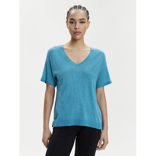 Vila T-Shirt Abella 14089540 Niebieski Relaxed Fit ze sklepu MODIVO w kategorii Bluzki damskie - zdjęcie 182750196