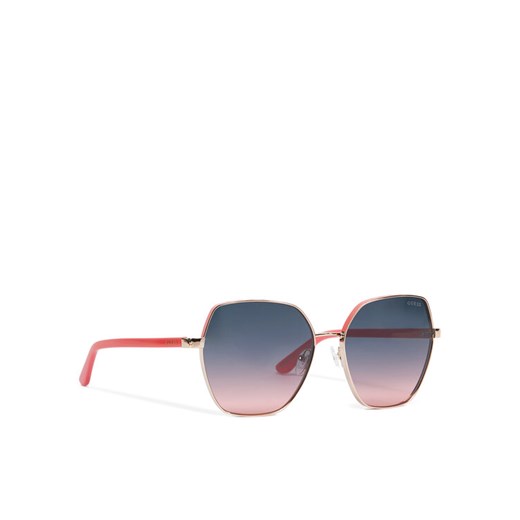 Guess Okulary przeciwsłoneczne GU00108 Różowy ze sklepu MODIVO w kategorii Okulary przeciwsłoneczne damskie - zdjęcie 182750198