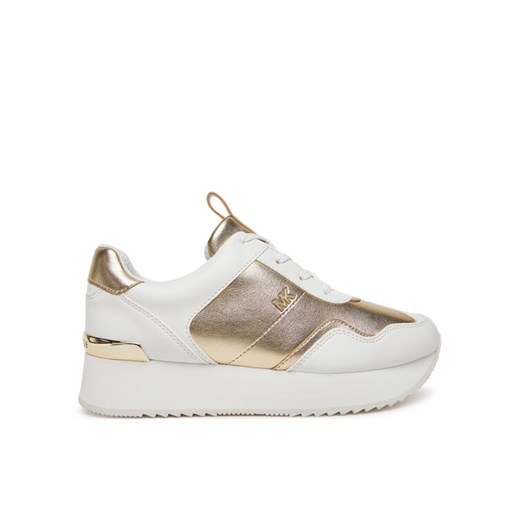MICHAEL Michael Kors Sneakersy 43R4RNFSAM Biały ze sklepu MODIVO w kategorii Buty sportowe damskie - zdjęcie 182750215