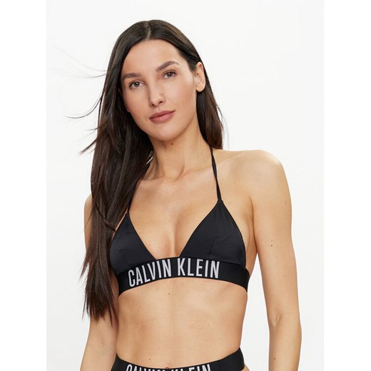 Calvin Klein Swimwear Góra od bikini KW0KW02581 Czarny ze sklepu MODIVO w kategorii Stroje kąpielowe - zdjęcie 182750288