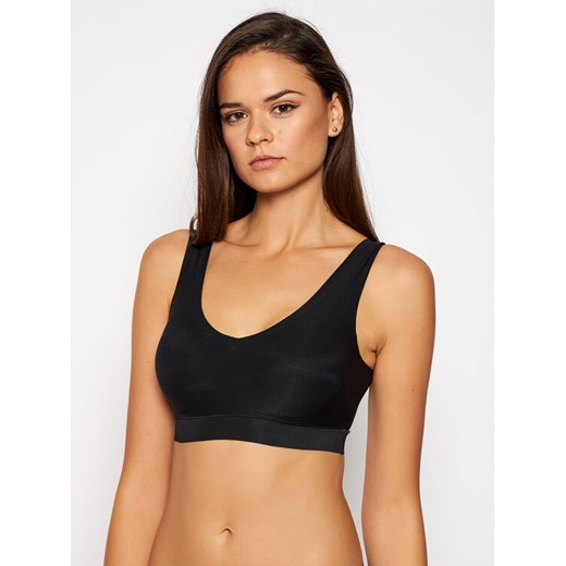 Chantelle Biustonosz top Soft Stretch C16A10 Czarny ze sklepu MODIVO w kategorii Biustonosze - zdjęcie 182750385